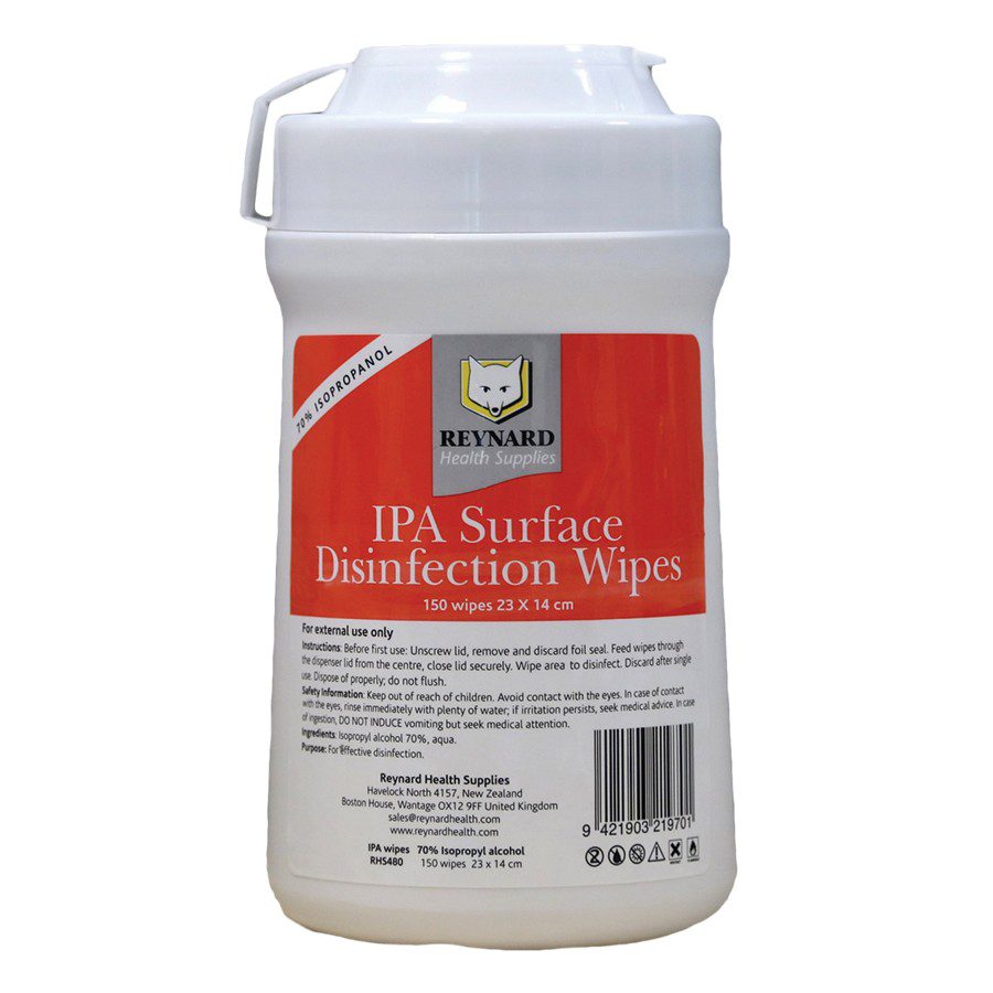 IPA Surface Disinfectant Wipes