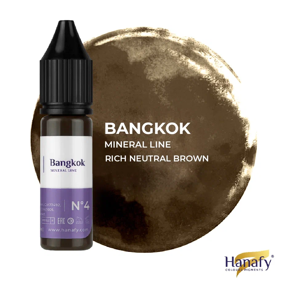Hanafy Mineral Eyebrow Pigment No. 4 Bangkok