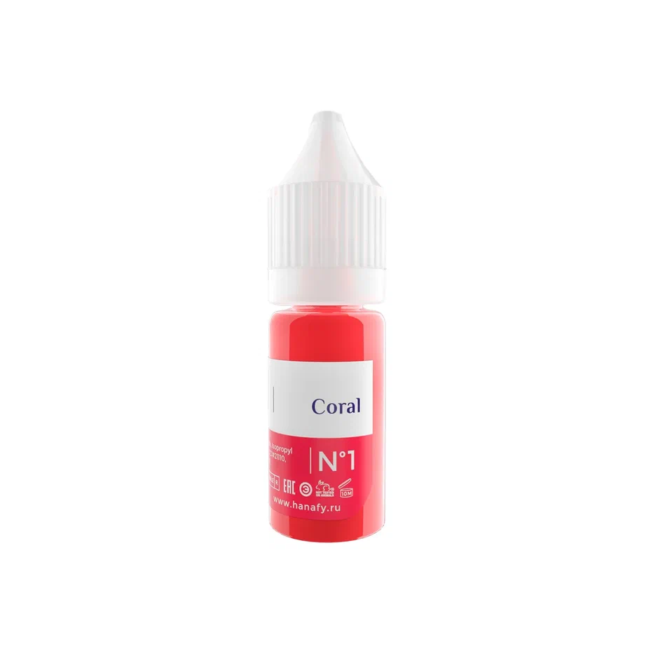 Hanafy Lip Pigment No. 1 - Coral