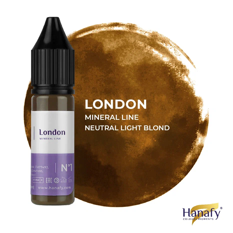 Hanafy Mineral Eyebrow pigment No. 1 London