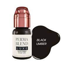 Luxe Black Umber Brow Pigment for PMU 15ml