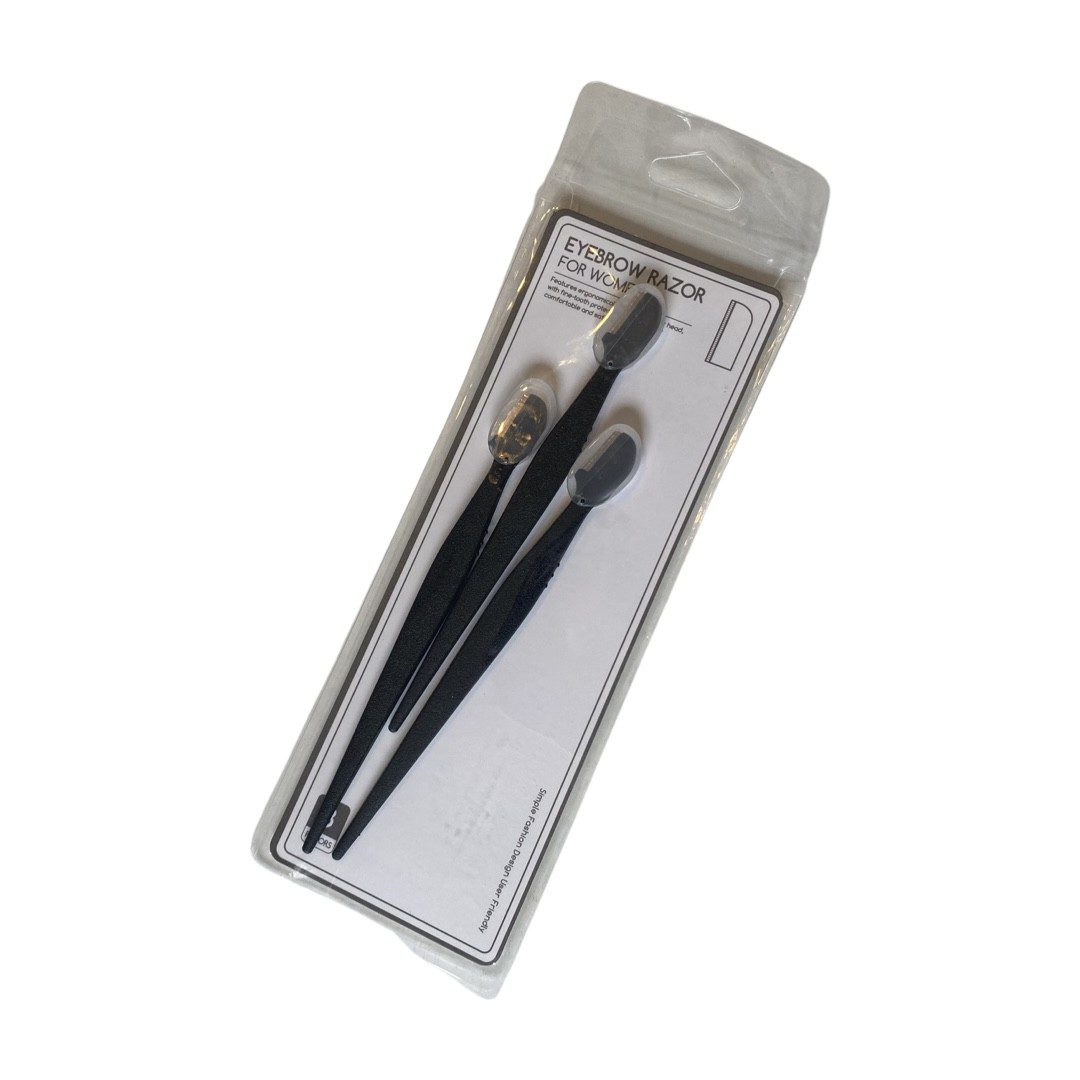 Eyebrow Razor Black Set of 3 - Image 2