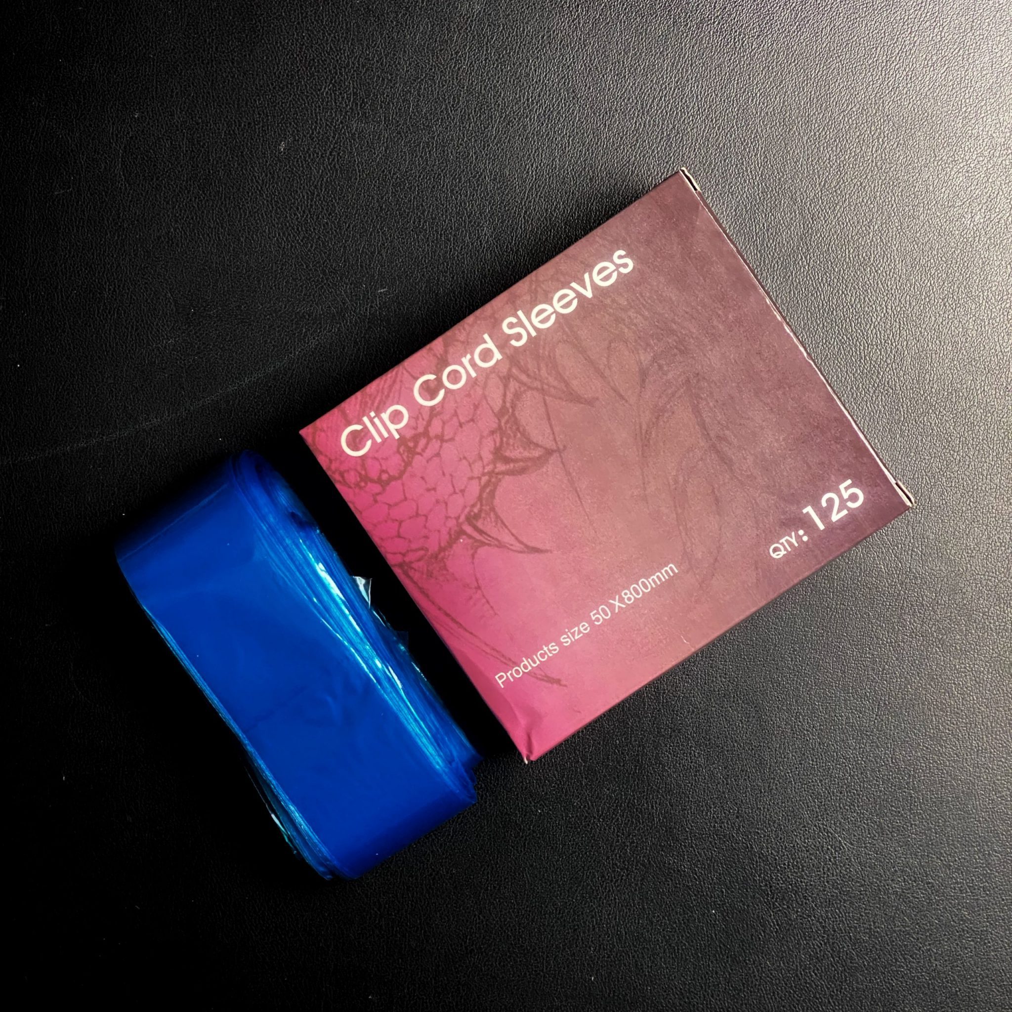 Blue Cord Sleeves (Box 125)