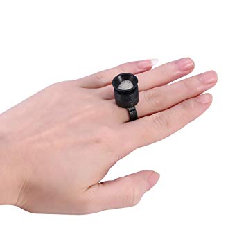 Black Ink Cup with Sponge (ring)