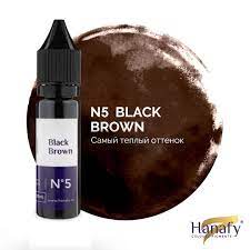 Hanafy Black Brown No. 4 Eyebrow Pigment 15ml