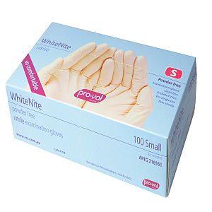 NITRILE POWDER FREE GLOVES - BOX OF 100 Blue MEDIUM