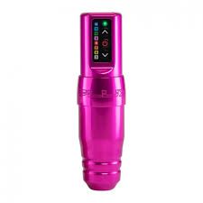 Flux S™ wireless tattoo machine PINK with extra battery