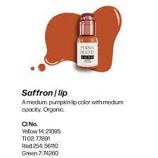 Luxe Saffron Lip Pigment for PMU Artists - Image 4